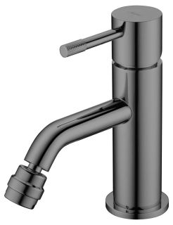 Смеситель для биде Boheme Venturo 466-SGM антрацит глянец